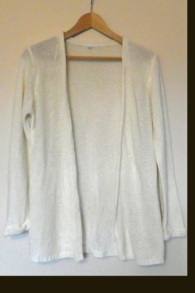 gebreid creme vest, maat: 38, Maat 38/40 (M), Zeeman, Beige, Ophalen of Verzenden