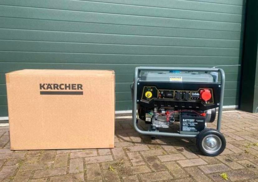 Karcher PGG 8/3 generator 7kw noodstroom aggregaat, Ophalen of Verzenden, Nieuw
