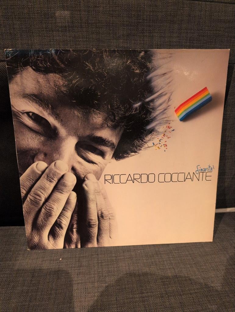 LP - Riccardo Cocciante - Sincerita', Inclusief insert, 1980 - 1989, Ophalen of Verzenden, Zo goed als nieuw