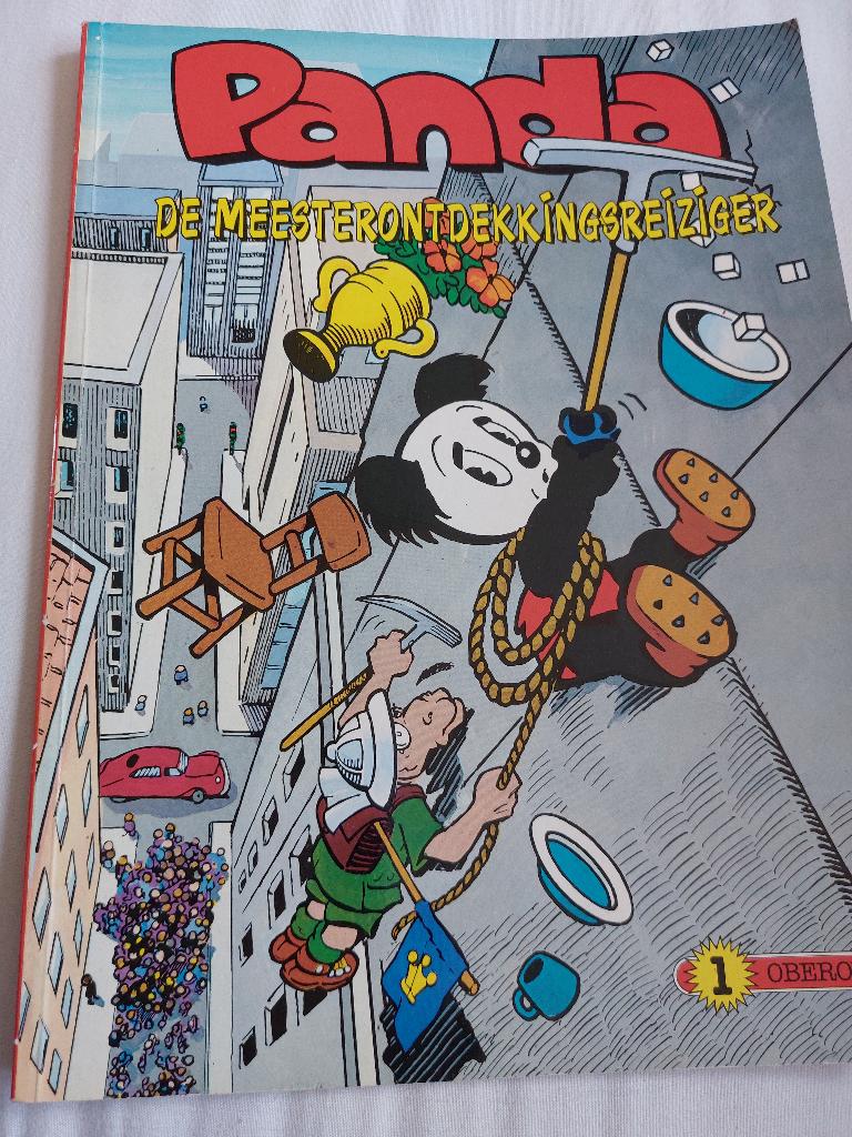 Panda, de meesterontdekkingsreiziger, Eén stripboek, Ophalen of Verzenden