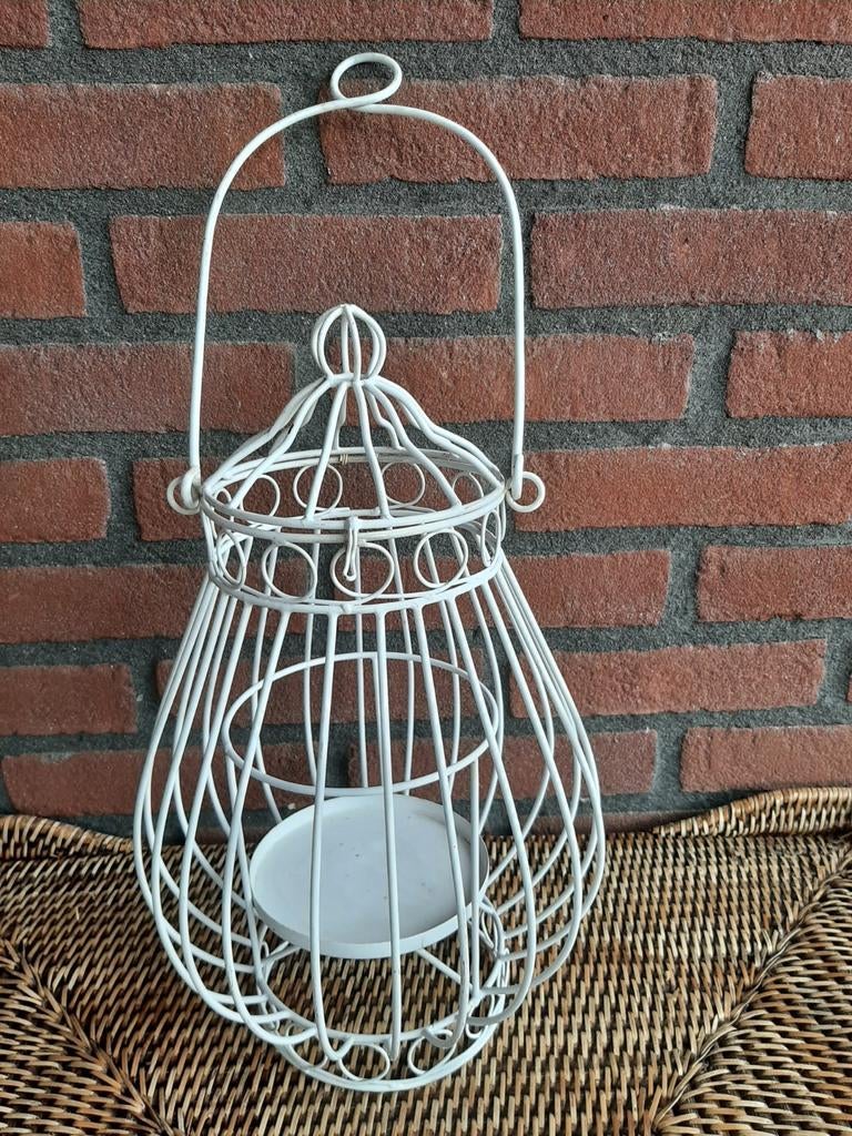 Decoratieve metalen vogelkooi., Ophalen of Verzenden