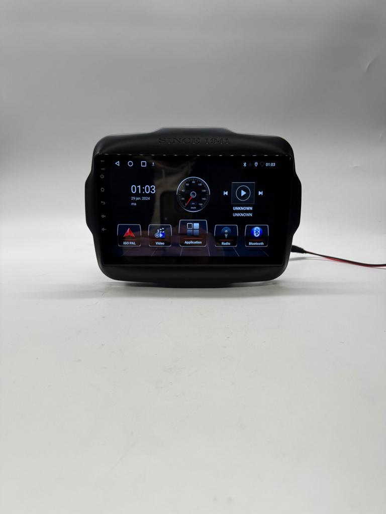 Jeep Renegade 9 Inch Android Multimedia Autoradio Navigatie, Ophalen of Verzenden, Zo goed als nieuw