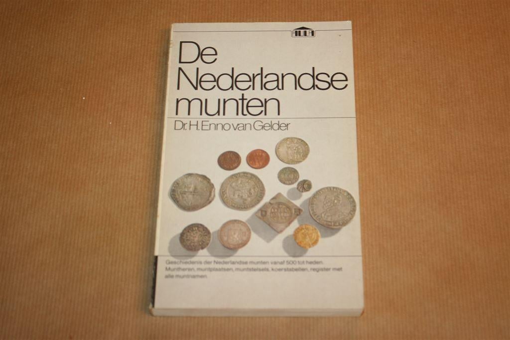 Boek - De Nederlandse munten - Enno van Gelder !!, Ophalen of Verzenden, Boek of Naslagwerk