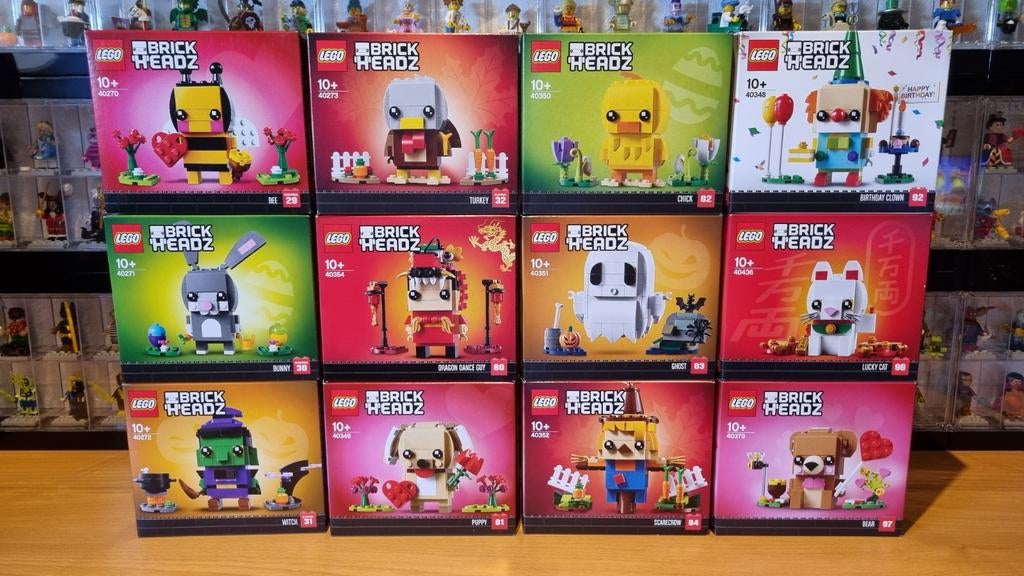 Diverse lego brickheadz, zie foto en tekst., Ophalen, Ongeopend/sealed, BrickHeadz, Lego