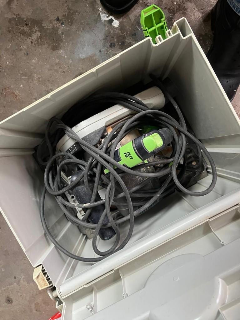 Festool Invalzaag TS 55, Ophalen, Invalzaag, Zo goed als nieuw, 30 tot 70 mm