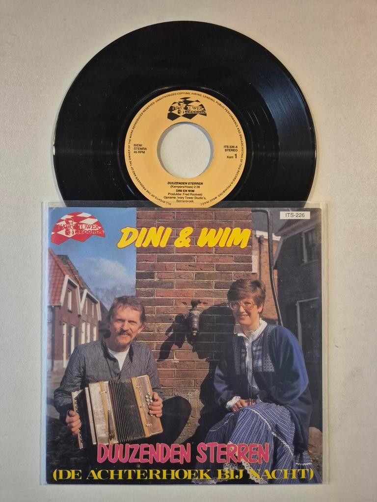 Dini & Wim-Duuzenden sterren, Ophalen of Verzenden, Zo goed als nieuw, Overige formaten, Levenslied of Smartlap