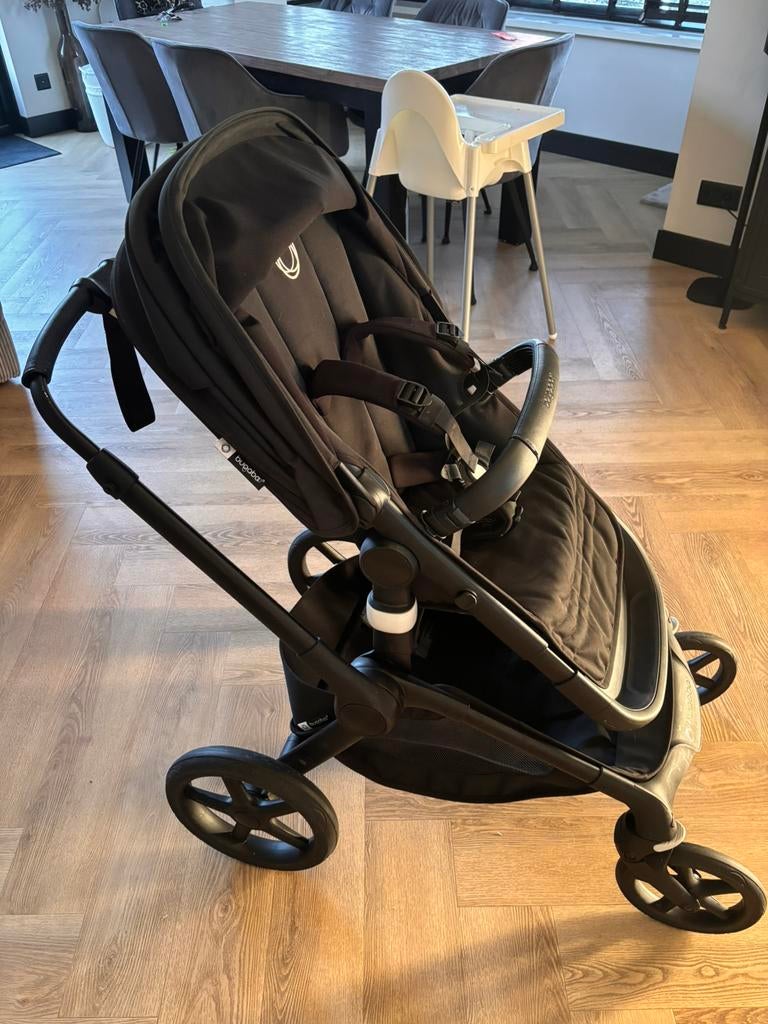 Bugaboo Fox 5 ‘Black Moonlight’ kinderwagen, Bugaboo, Verstelbare duwstang, Zo goed als nieuw, Ophalen