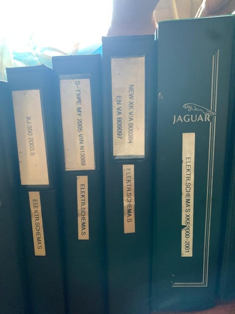 Jaguar Elektrische schema's S-type MY 2005, Auto diversen, Handleidingen en Instructieboekjes, Ophalen of Verzenden