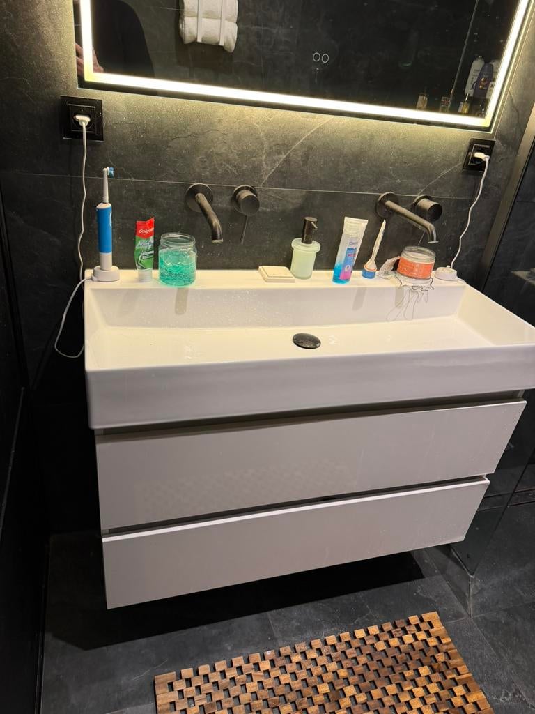 Badkamer meubel- 2 jaar oud, Ophalen, 100 tot 150 cm, Zo goed als nieuw, Minder dan 100 cm