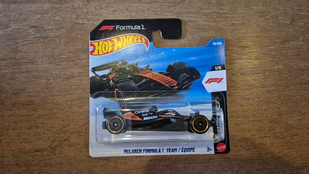 Hot Wheels McLaren F1 Team, Hobby en Vrije tijd, Modelauto's | Overige schalen, Ophalen of Verzenden, Nieuw, Auto