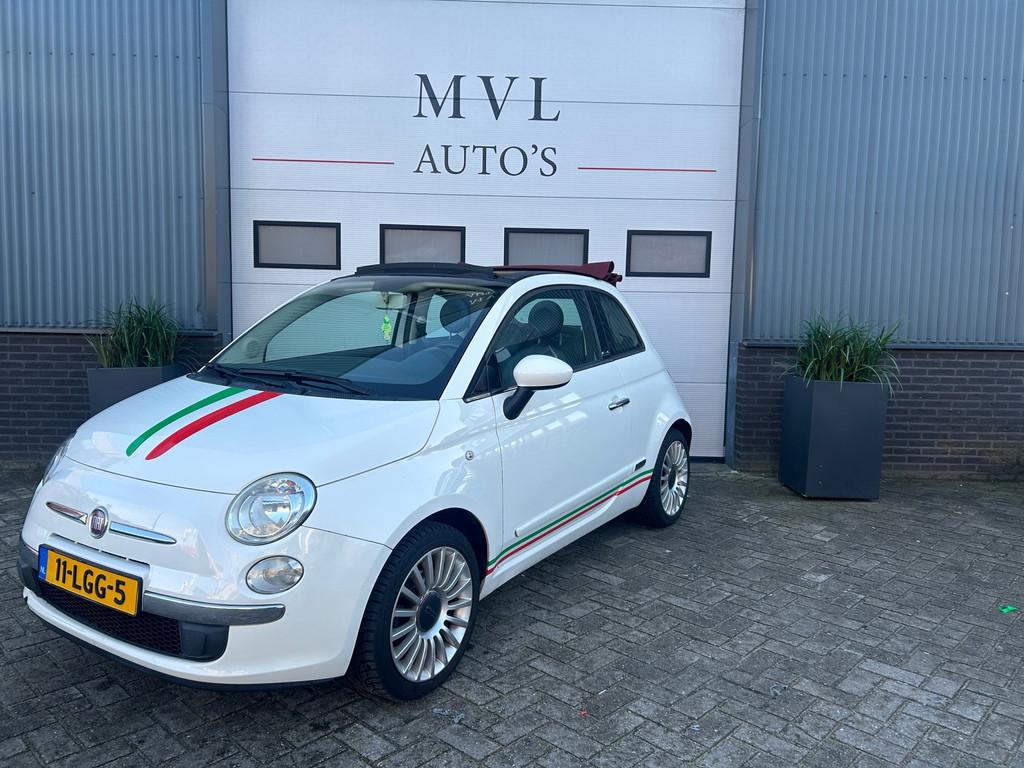 Fiat 500 C 1.4 Lounge / cabrio, Euro 5, 101 pk, Gebruikt, 31 €/maand