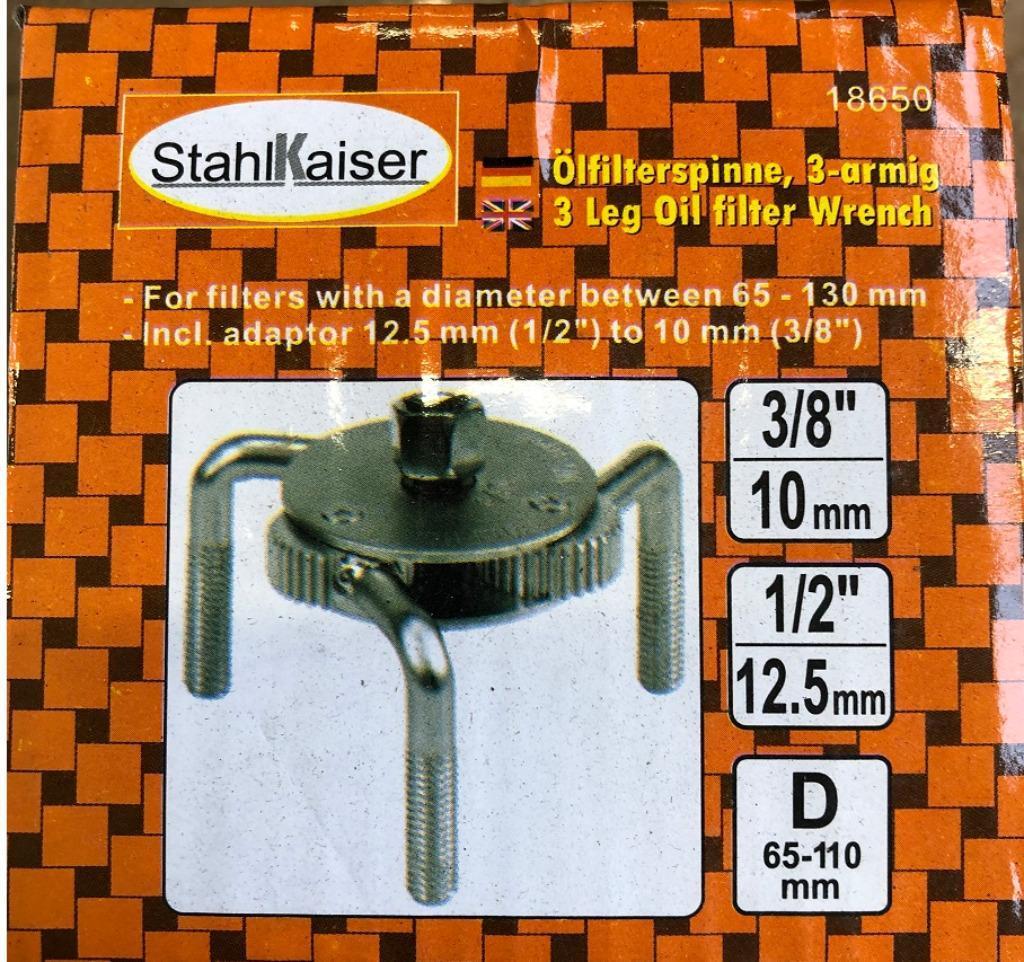 Oliefilter klem 3 poot - Nieuw, Ophalen of Verzenden, -, -, -