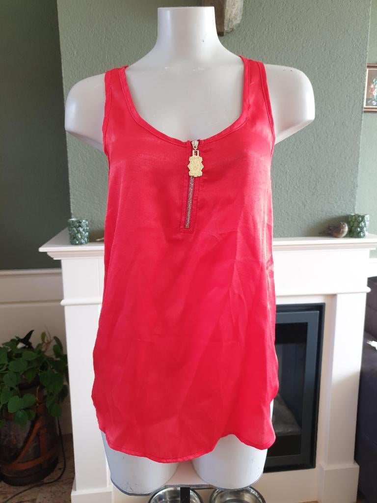 Melli Mello nieuwe rode top shirt topje 36 S, Kleding | Dames, Verzenden, Nieuw, Rood, Melli Mello
