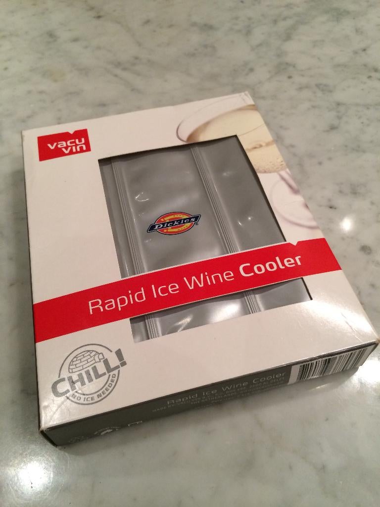 Vintage Dickies Wijnkoeler by Vacu Vin Nieuw!!!, Ophalen, Flessenkoeler, Kunststof, Nieuw