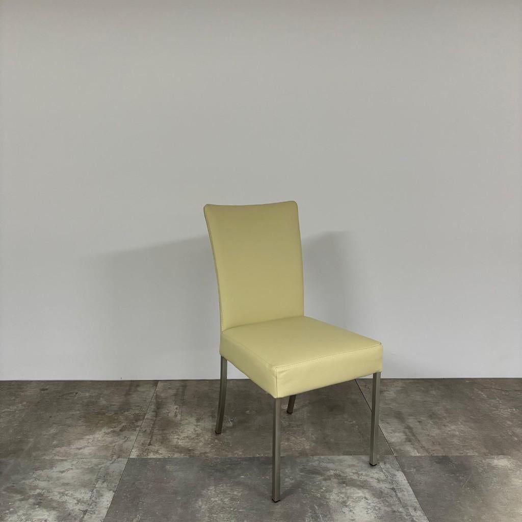 Eetkamerstoel - Bert Plantagie - Novara, Huis en Inrichting, Ophalen, Overige kleuren, Nieuw, Leer