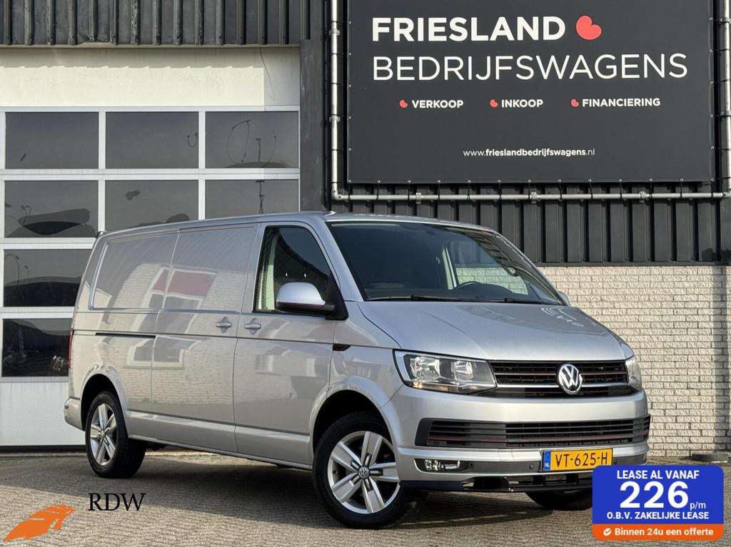 Volkswagen Transporter 2.0 TDI L2H1 Highline 140pk Carplay/P, Euro 5, Stof, Gebruikt, Zwart
