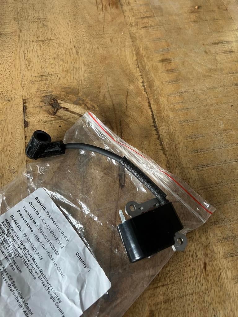 Ontstekingsspoel McCulloch kettingzaag, Ophalen of Verzenden, Nieuw