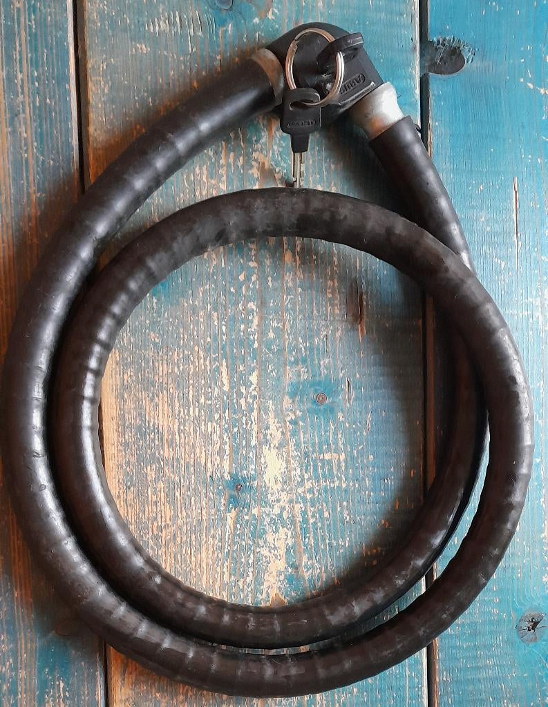 ABUS Steel-o-flex N9950 pantserkabelslot 150 cm, Ophalen of Verzenden, Gebruikt, Kabelslot