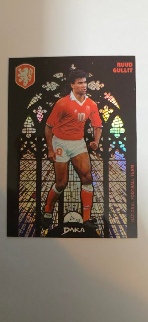 Ruud Gullit - Limited Edition 42/175, Verzamelen, Sportartikelen en Voetbal, Zo goed als nieuw, Spelerskaart, Overige sporten