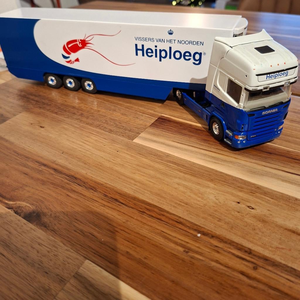 Heitrans/Heiploeg ZOUTKAMP .SCANIA TOPLINE KOELER CBN + DOOS, Verzenden, Nieuw, Bus of Vrachtwagen, Tekno