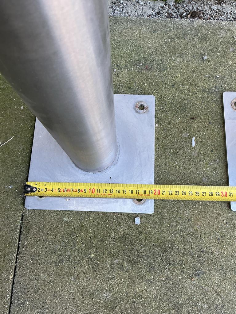 RVS Laadpaal paal - Stevige en duurzame constructie, Ophalen of Verzenden, Gebruikt, Laadpaal