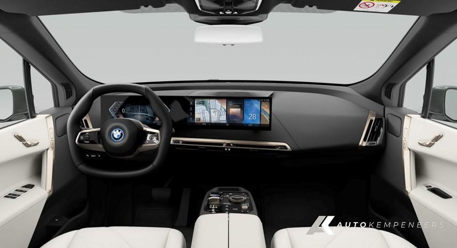 BMW iX xDrive50 Executive 112 kWh | 4-Wielbest. | Luchtverin, Automaat, 131 €/maand, Gebruikt, Met garantie (alle)