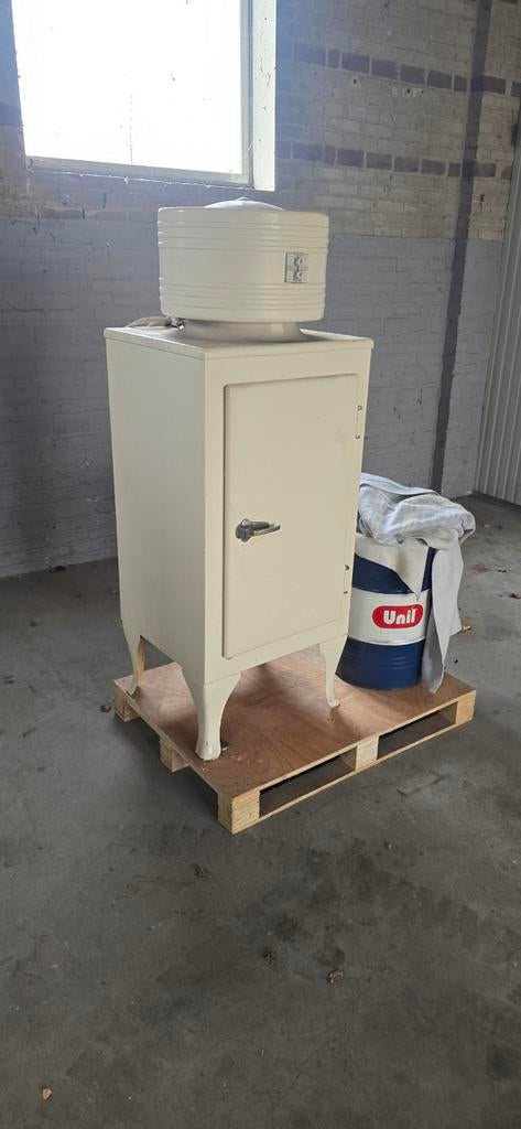 Antieke koelkast vintage general electric USA 1925jr, Minder dan 75 liter, Ophalen of Verzenden, Zonder vriesvak