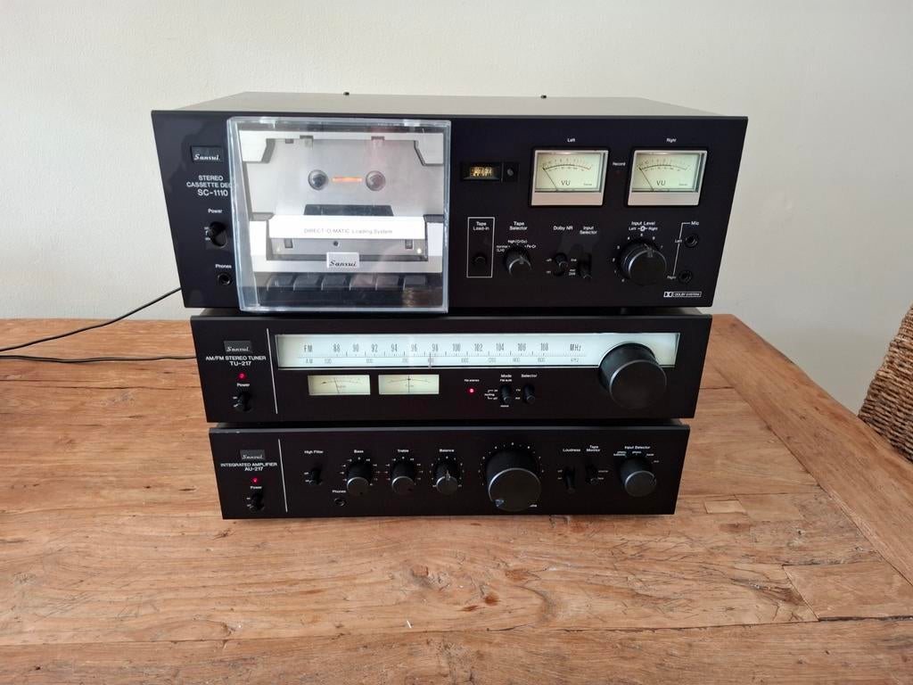 Sansui AU-217/TU-217/SC-1110, Ophalen of Verzenden, Minder dan 60 watt, Overige merken