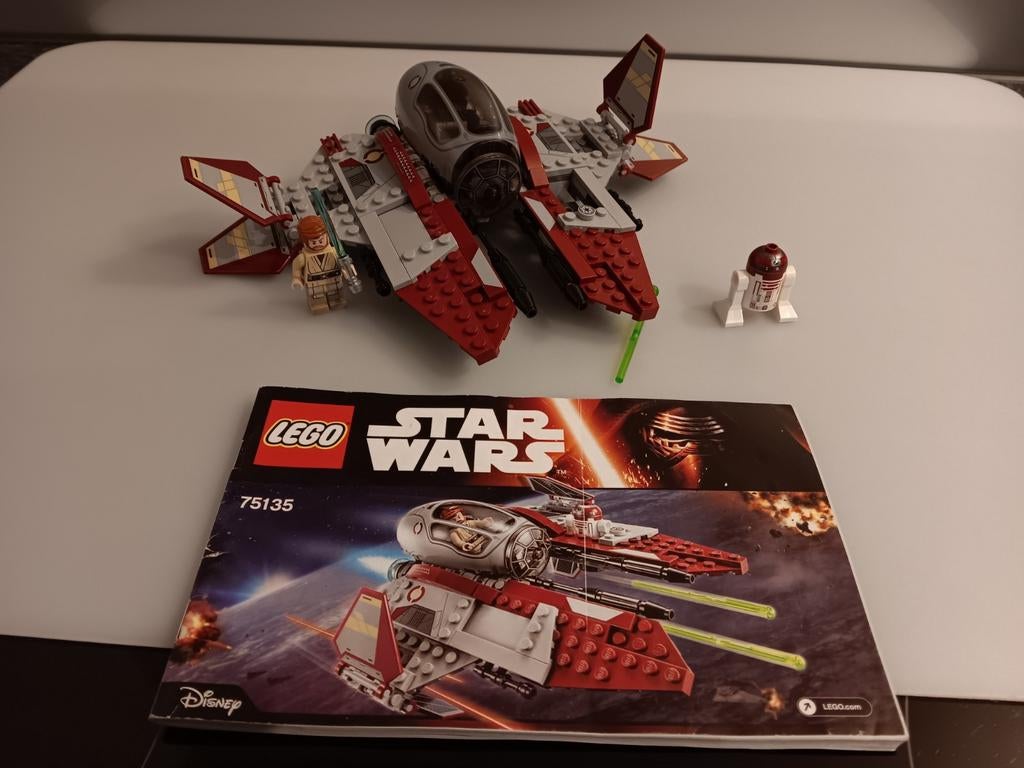 75135 Lego Star Wars Jedi Starfighter met Obi-Wan Kenobi, Ophalen of Verzenden