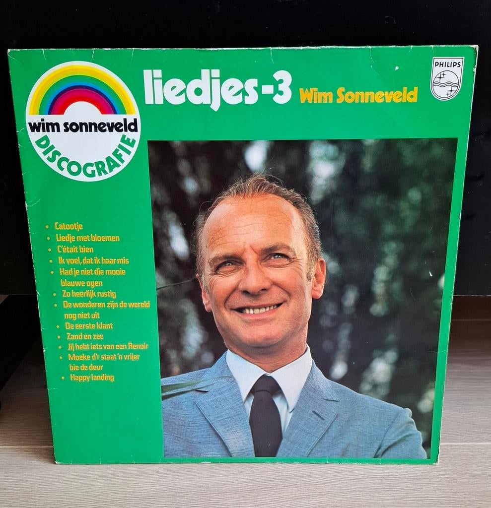 Wim Sonneveld Liedjes-3 LP, Ophalen of Verzenden, Gebruikt, 12 inch