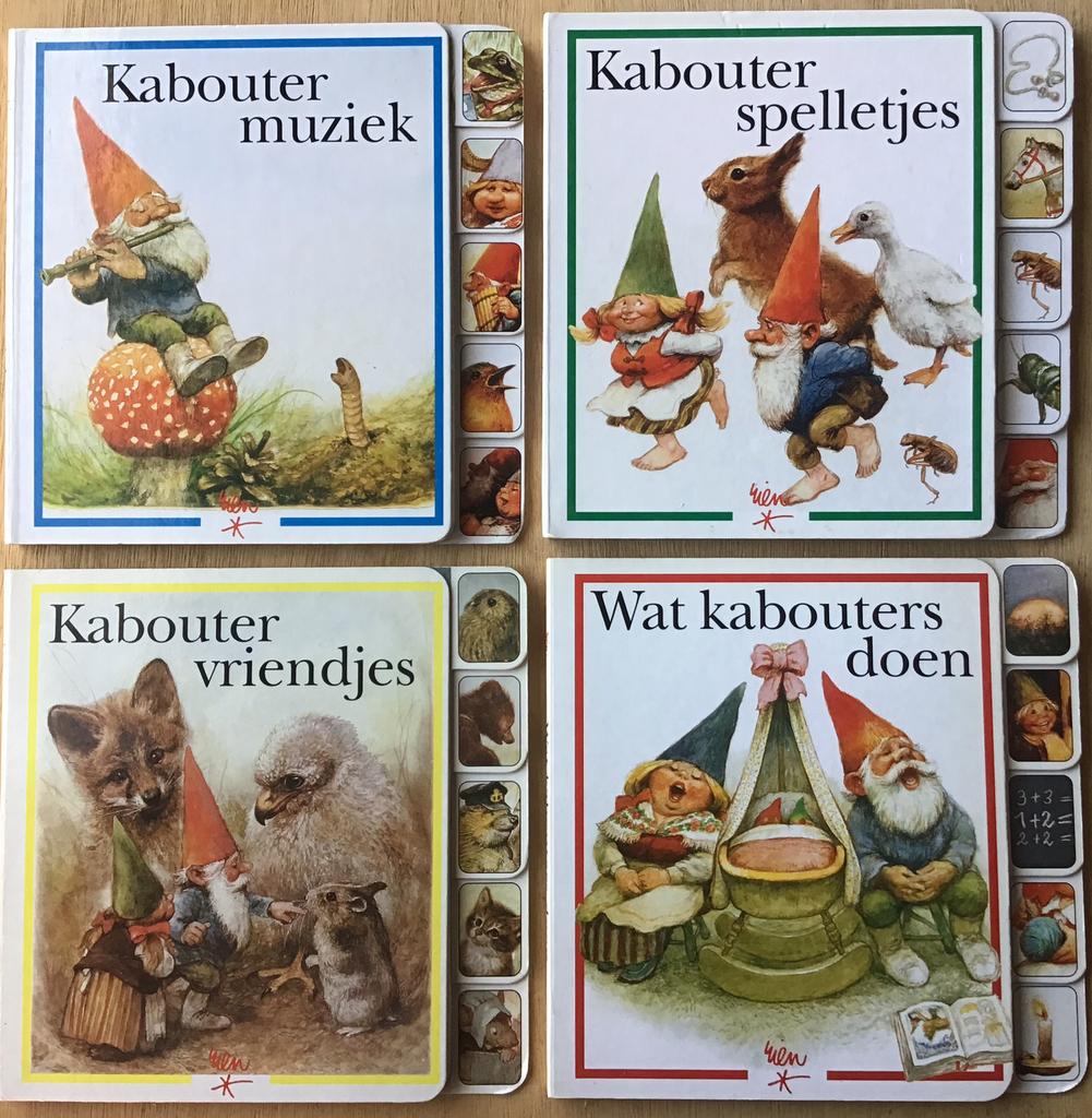 Kabouterboekje (4x) - Rien Poortvliet - ZGAN, Ophalen of Verzenden, Gelezen, Rien Poortvliet, Prentenboek