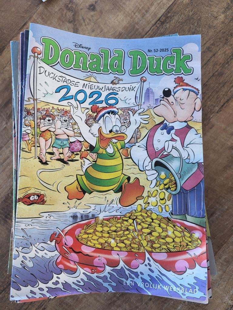 Complete jaargang Donald Duck jaar 2025, Ophalen, Complete serie of reeks, Europa, Zo goed als nieuw