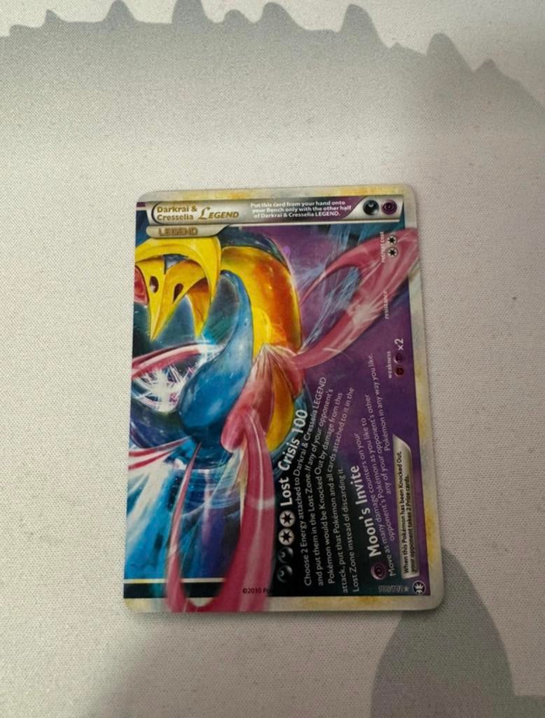 Darkrai & Cresselia legend (bottem), Ophalen of Verzenden, Zo goed als nieuw