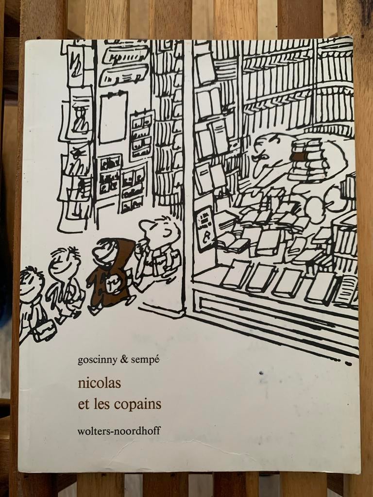 Nicolas et les copains - Goscinny & Sempé, Boeken, Ophalen of Verzenden, Gelezen, Fictie algemeen
