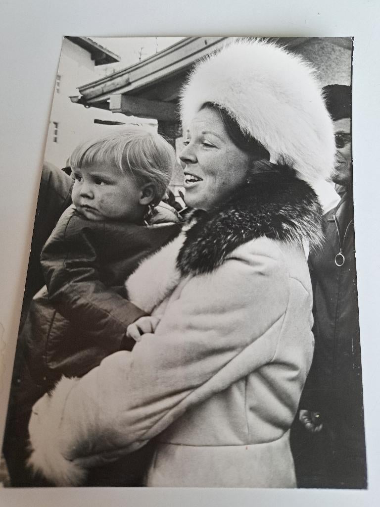 Ansichtkaart/foto Pr Beatrix en  Willem Alexander 1969, Ophalen of Verzenden, 1960 tot 1980, Ongelopen, Zuid-Holland