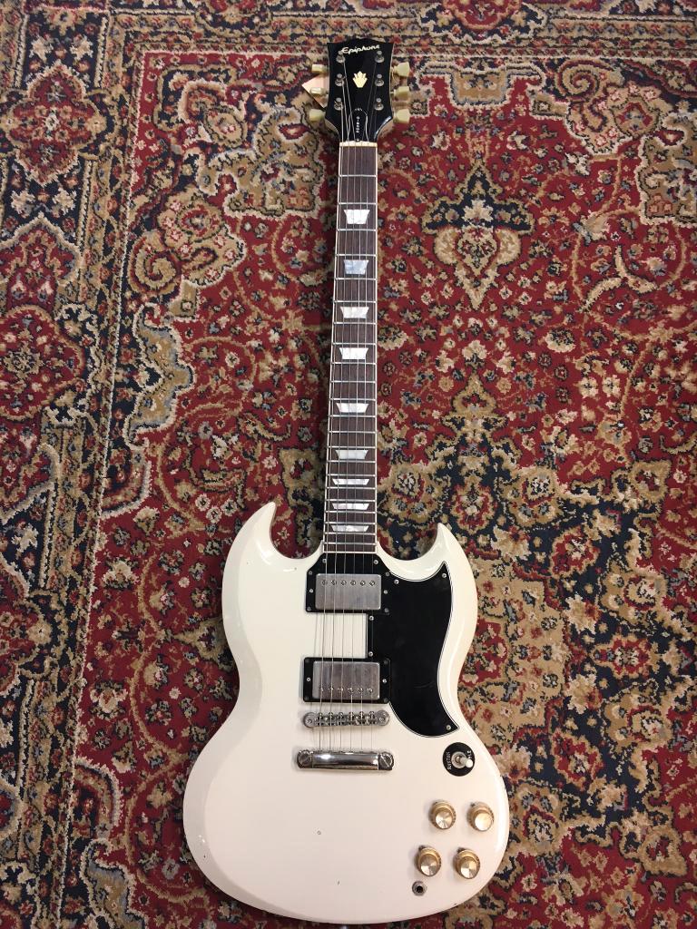 Epiphone LQ 61 SG Japan, Ophalen, Gebruikt, Solid body, Epiphone