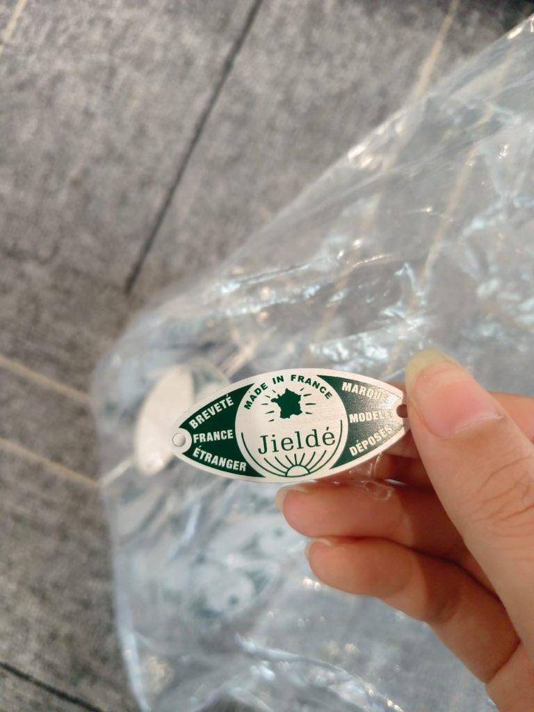 Authentiek Jieldé etiket, merklabel, nieuw, Ophalen of Verzenden, Nieuw, Minder dan 50 cm