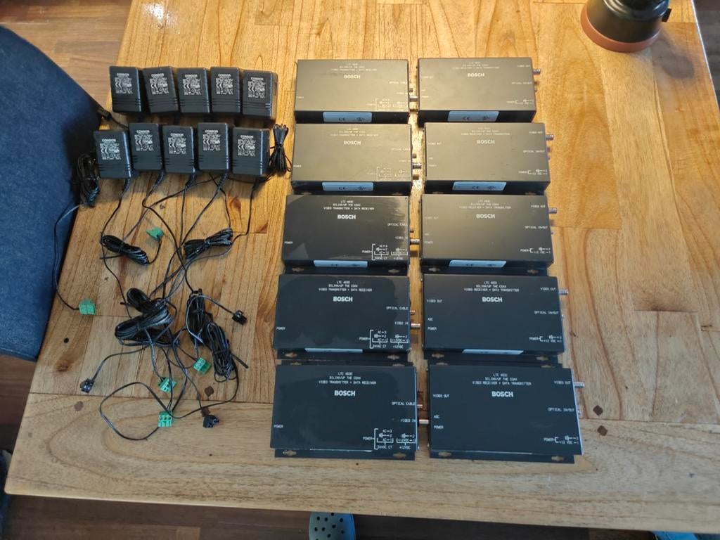 10x Bosch LTC 4630/4631 Bilinx Video Transmitters/Receivers, Audio, Tv en Foto, Videobewaking, Ophalen of Verzenden