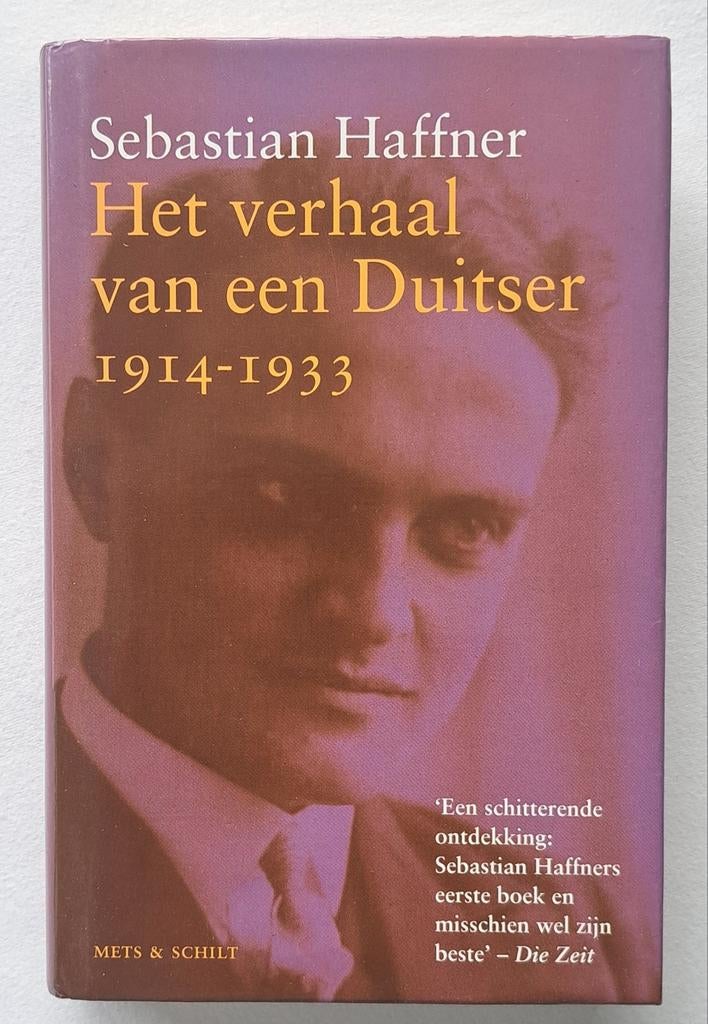 Verhaal Van Een Duitser 1914 -1933 door Sebastiaan Haffner, Verzenden, Nieuw, Voor 1940, Sebastiaan Haffner