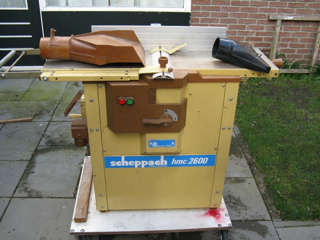 Scheppach vlakvandilktebank type  HMC 2600, Ophalen, Gebruikt, Elektrisch