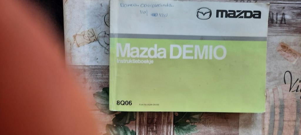 Handleiding / Instructieboekje Mazda Demio, Ophalen of Verzenden