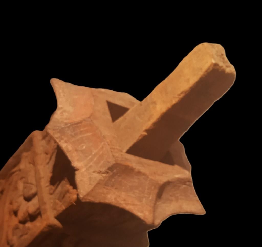 Antiek Tempel ornament Bali houtsnijwerk decoratie, Verzenden