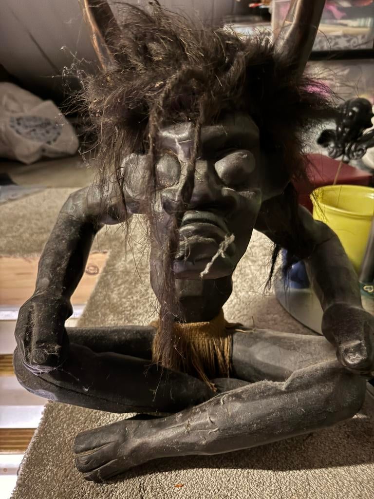 Houten beeld, Huis en Inrichting, Ophalen of Verzenden, Zo goed als nieuw