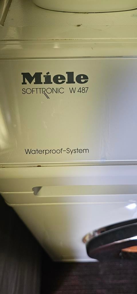 Miele Softtronic W487 wasmachine, Ophalen