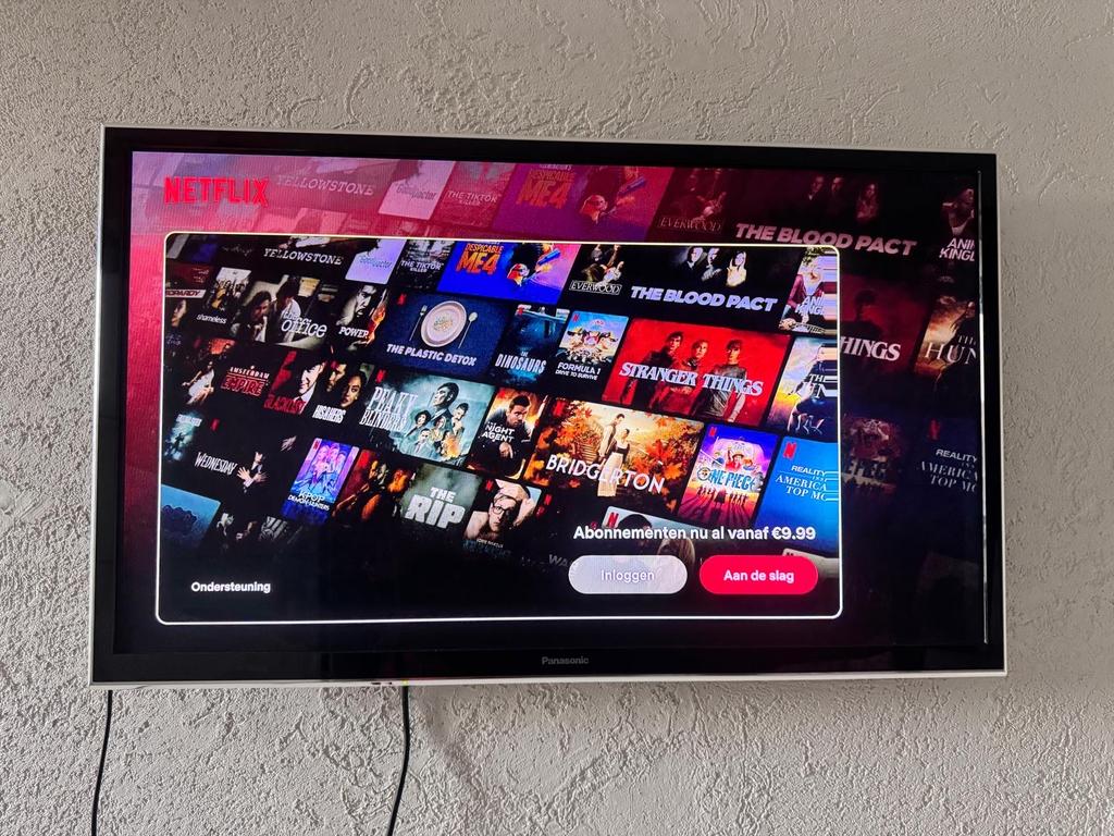 Panasonic TX-P42ST60E Plasma TV - Full HD Smart TV, Ophalen, Panasonic, 100 Hz, 100 cm of meer