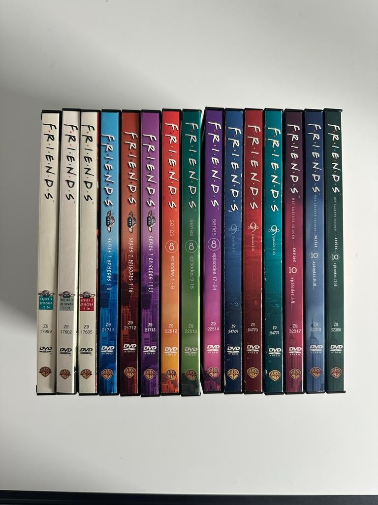 Friends DVD collectie - 15 DVD's, meer dan 100 afleveringen, Cd's en Dvd's, Dvd's | Tv en Series, Gebruikt, Boxset, Ophalen of Verzenden