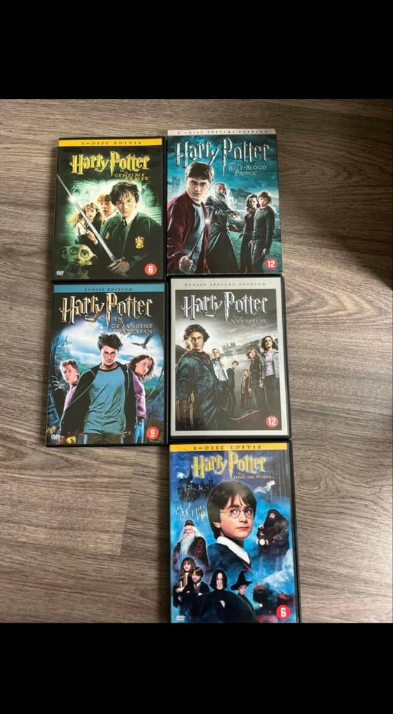 Harry Potter DVD’s, Vanaf 12 jaar, Ophalen of Verzenden, Zo goed als nieuw