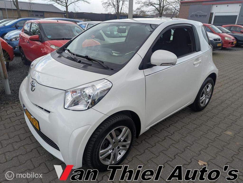 Toyota iQ 1.0 VVTi Comfort airco lage km stand NAP, Gebruikt, 4 stoelen, Elektrische ramen, Origineel Nederlands