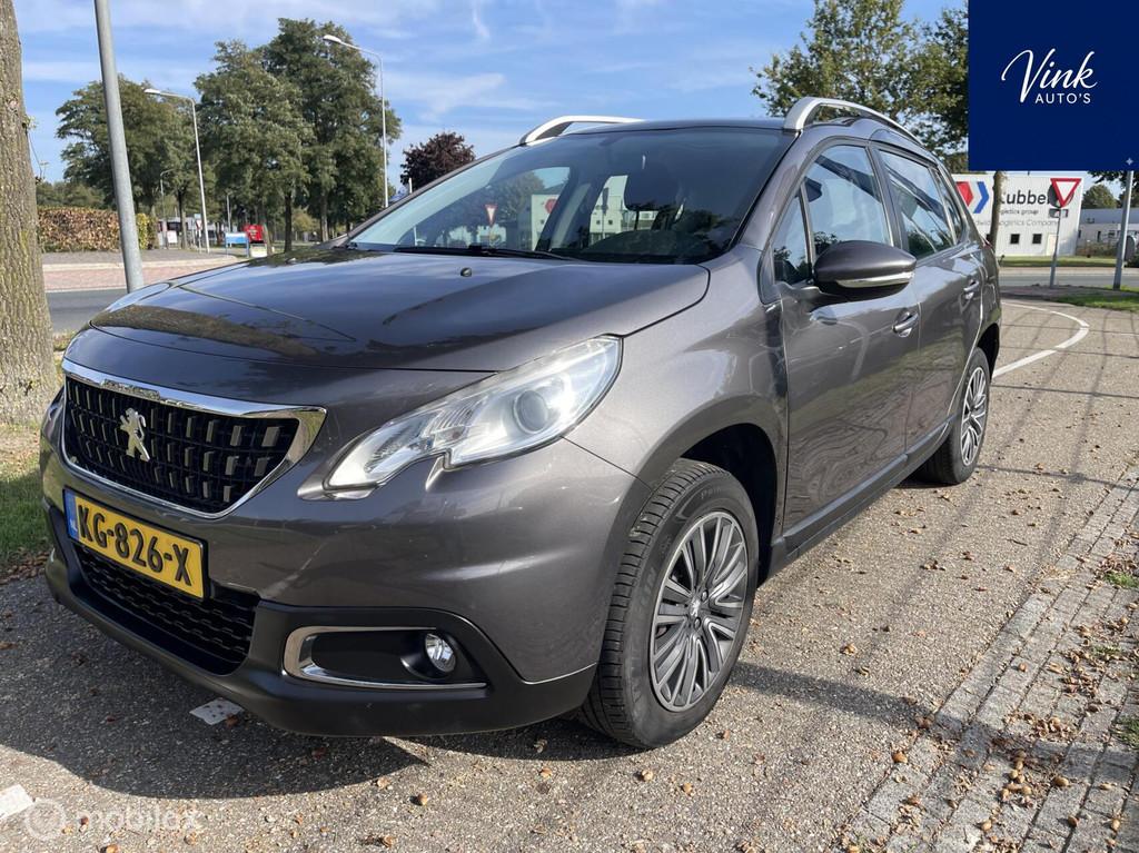 Peugeot 2008 1.2 PureTech Blue Lion | Panoramadak | Full Opt, Auto's, Peugeot, Voorwielaandrijving, Stof, 23 km/l, Origineel Nederlands