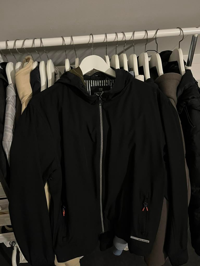 Scotch and Soda lente jas zgan, Ophalen of Verzenden, Zo goed als nieuw, Blauw